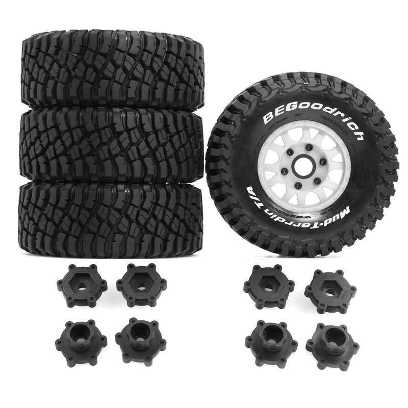 Suitable for 1/7/8 Arrma Mojave 4S 12/14/17 Coupler Short Tire Atom T126