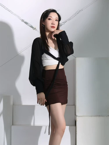cherrydancer Оригинальная сексуальная шифоновая накидка, фонарь, коллекция 2021