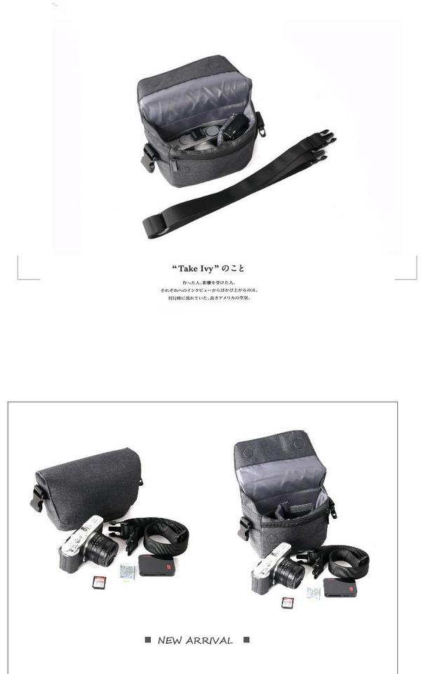 Ba lô BBK-M15S túi đựng máy ảnh micro Sony Fuji Leica Túi đựng máy ảnh dày - Phụ kiện máy ảnh kỹ thuật số túi máy ảnh đeo chéo