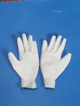 Thin breathable 13-pin nylon Pu painted gloves glue dipped Palm electronic dust-free labor protection gloves 6 18 big promotion