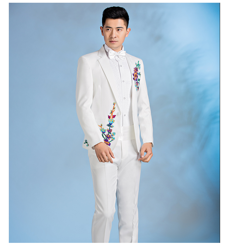 Trang phục phù hợp với trang phục nam phù hợp với người lớn trang phục biểu diễn 2017 ca sĩ chủ nhà mới ăn mặc hợp xướng trang phục nam quần áo thể thao nam