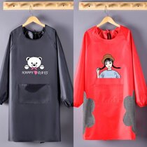 Erasable Apron apron Home Kitchen waterproof and greaseproof cooking adult hood Hood Hood for work clothes Customized