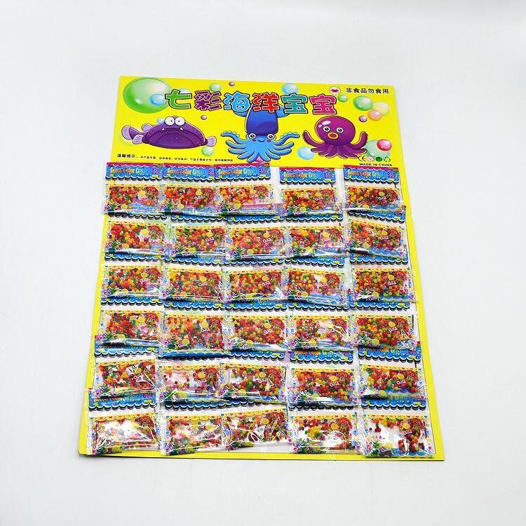 Sponge Baby Absorbent Beads Crystal Bully King Pearl Bubble Water Bigger giant beads Water genie Non-toxic Xu Willing Bottle