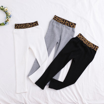 Parent-child mother-daughter cotton leggings girls wear leggings spring clothes children's BAO WEN pants girls leggings
