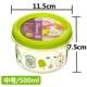 Trái tim IKEA Hộp bảo quản trái cây Nhỏ thêm nhỏ di động Phim hoạt hình dễ thương Bento Hộp trong suốt Bộ nhựa Đóng nhà - Đồ bảo quản hộp nhựa thực phẩm