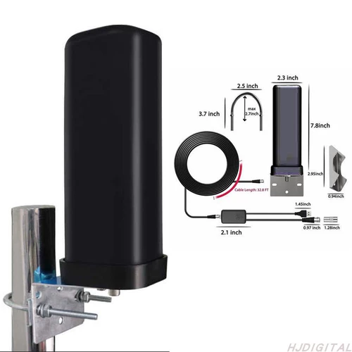 Внутренний и открытый универсальный балкон на открытом воздухе всенаправленный прием HDTV Земля