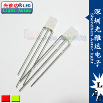 2*4*5 red and green double color Yin flat square fog astigmatism soft Yiluang 599 series