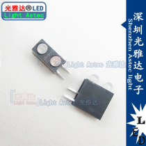 LED lamp holder with lamp 2 lamp 3MM red and green two color without Pole double core A694B-2SURSYGW-S530