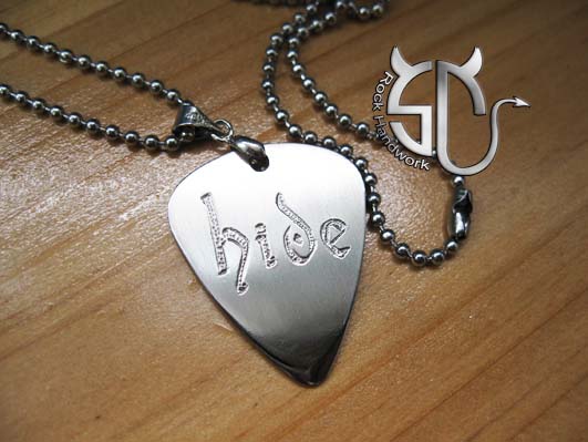 Hide Hideto Matsumoto Matsumoto The Personality Dial Necklace can be customized