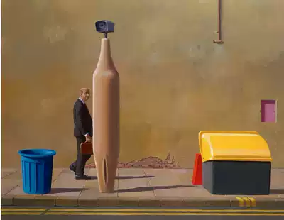 M791 (Australia) Jeffrey middot Smart (Jeffrey Smart) painting online gallery