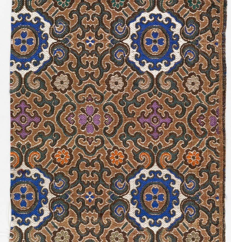 A519 Cooper Hewitt Museum Collection 19th -Century китайская текстильная ткань галерея вышива