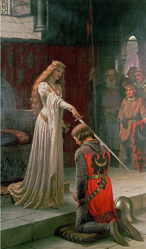 K479 (UK) The oil painting gallery of the Edmund Blair Leighton