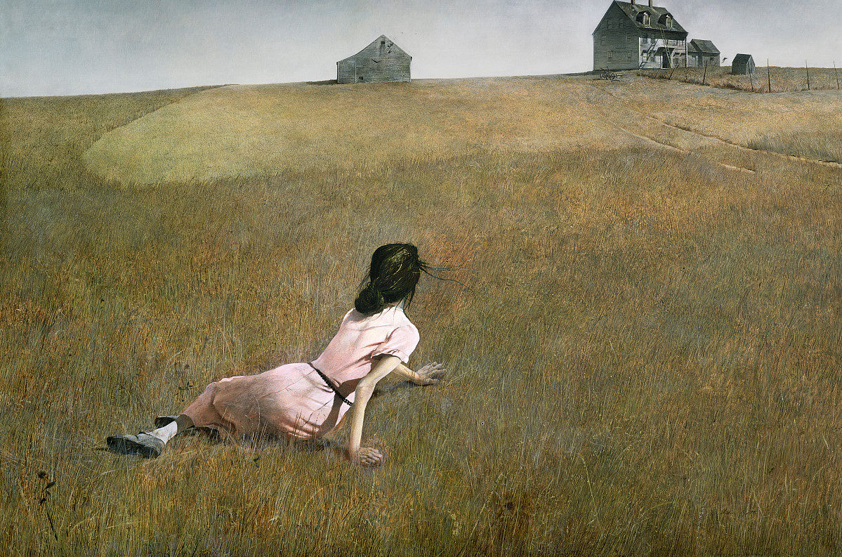 M147 (US) Wyss Andrew Painting Works Oil Painting material HD Photo Electronic Tuku Paint-Taobao