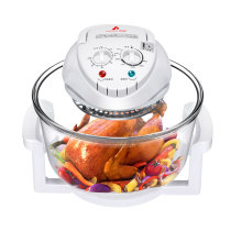 Junner Zunneng household multi-function electric fryer air stove Light wave stove pot Glass air fryer 12L