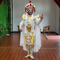 New Sichuan Opera face change costume sewing flower summer face change costume face change props distribution 12 face mask full set