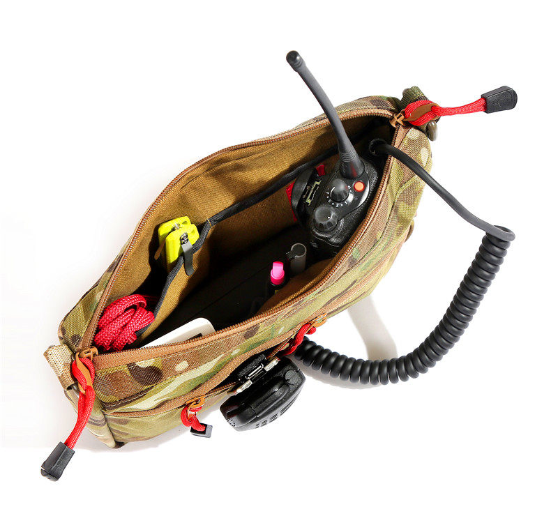 Cat Tiger Beast Tactical Big Dog Functional Workwear Hardcore Army Fan Nylon Personality Fashion Import Multiam Shoulder Bag