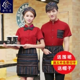 Комбинезон, кофейная летняя летняя одежда, короткий рукав