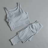 Спортивный бюстгальтер, нижнее белье, летний комплект, жилет для спортзала, бюстгалтер, противоударная одежда для йоги, для бега, красивая спина