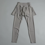 Демисезонный комбинезон для спортзала, штаны, леггинсы, защитное белье, комплект, спортивная профессиональная одежда для йоги, юбка, в обтяжку, для бега