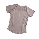 Спортивная футболка, летняя дышащая быстросохнущая одежда для йоги, 2025 года, для бега, короткий рукав, свободный крой