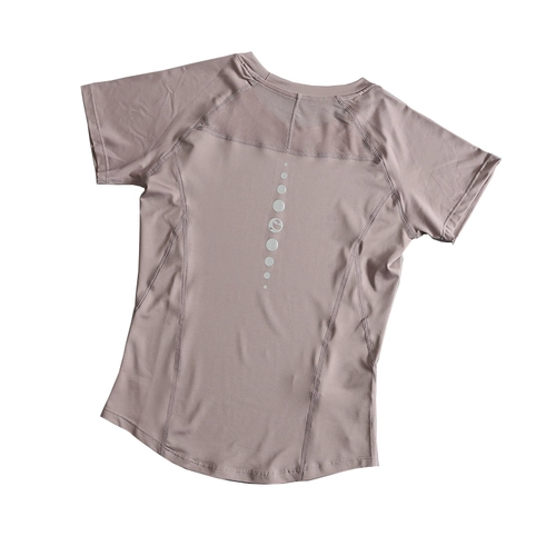 Спортивная футболка, летняя дышащая быстросохнущая одежда для йоги, 2025 года, для бега, короткий рукав, свободный крой