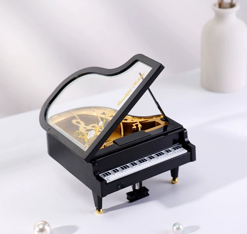 Пианино, музыкальная шкатулка, подарочная коробка, детская фигурка, подарок на день рождения