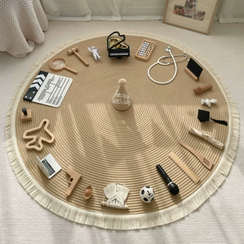 Деревянный брендовый комплект подходит для мужчин и женщин для девочек, ковер, подарок на день рождения