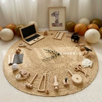 Водный тростник тканый ковер без реквизита