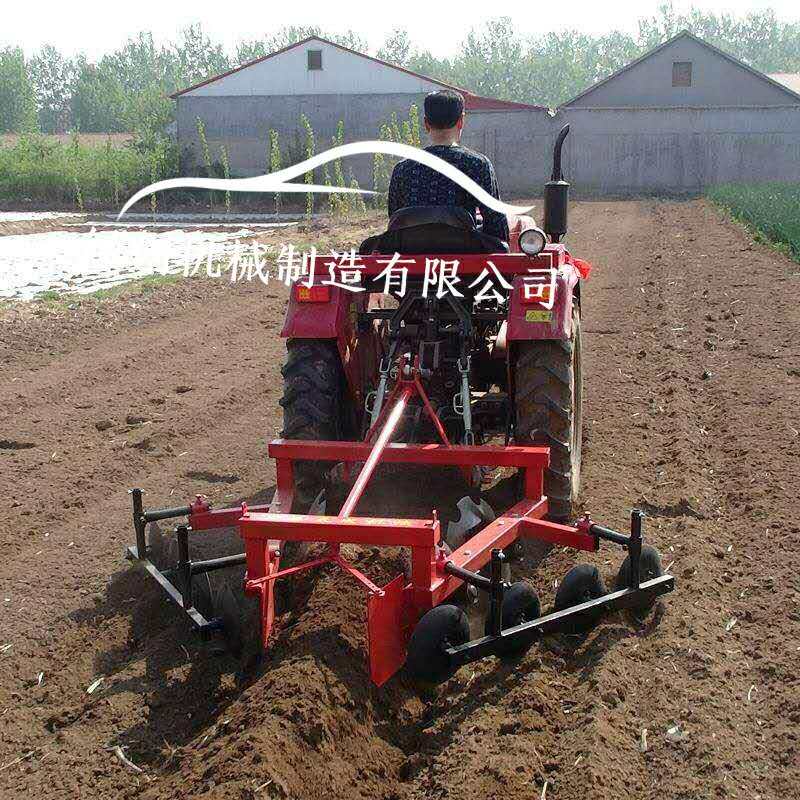 Disc Ridge Machine Agricultural machinery disc type ridge plough four wheel tractor rear ...