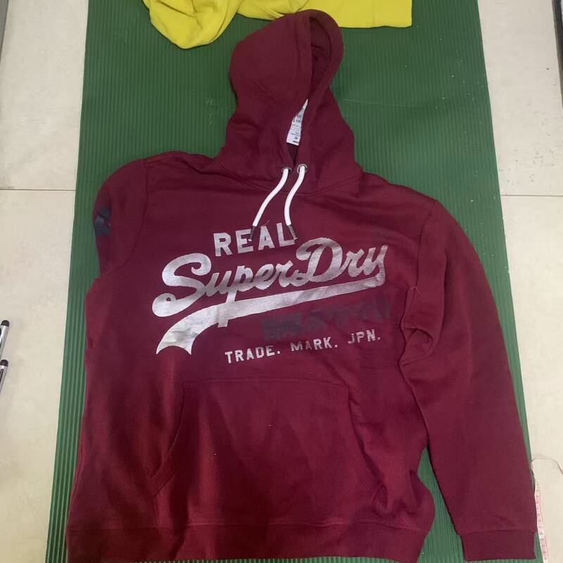 Purely Dry Superdry Men's Fleece-Lined Thick Hooded Sweatshirt 32 Purely Dry Superdry Men's Fleece-Lined Thick Hooded Sweatshirt 32