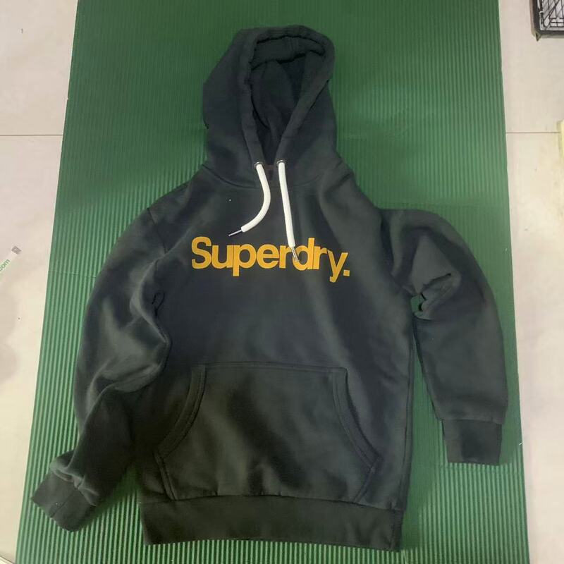 Purely Dry Superdry Men's Fleece-Lined Thick Hooded Sweatshirt 51 Purely Dry Superdry Men's Fleece-Lined Thick Hooded Sweatshirt 51