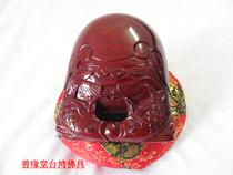 Wooden Fish Big chime leading to Gyeongsongtang Taiwan red wood fish 4 inches) Pan Buddhist Supplies Buddhist Supplies Wooden Fish