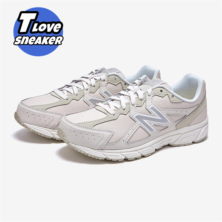 NEW BALANCE/NB480系列女鞋透气复古奶茶色 