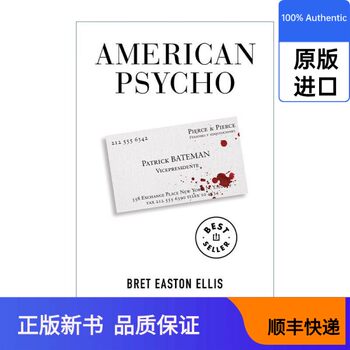 [Imported Original New Book] American Psycho Spanish Edition American Psycho Spanish Edition Thriller Satirical Novel Bret Easton Ellisbret Easton Ellis