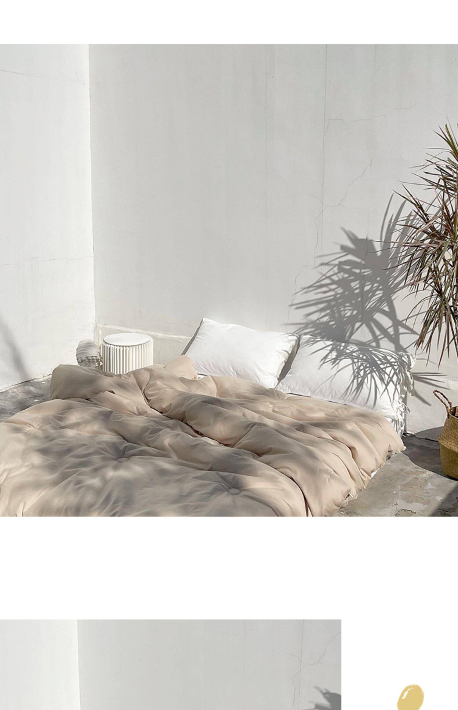 Химические волокна 种豆得云被 蓬松柔软大豆纤维被空调被春秋被全棉50支 春秋夏凉