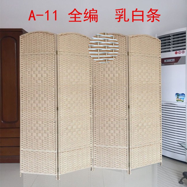 Thời trang đơn giản màn hình rơm màn hình phân vùng màn hình hiên nhà màn hình gấp khách sạn nhà hàng cà phê màn hình - Màn hình / Cửa sổ vách ngăn giả gỗ