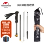 NH trekking cực đa chức năng carbon nam và nữ mô hình sợi carbon siêu nhẹ siêu ngắn có thể thu gọn ngoài trời gậy đi bộ ngoài trời - Gậy / gậy gậy leo núi đa năng