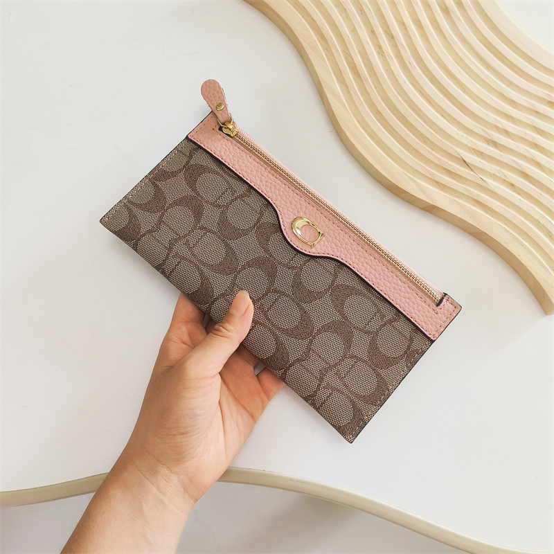 Women's Ultra-Thin Zipper Wallet, Printed Soft Leather Clutch, High-End Exquisite Wallet, Versatile and Elegant Clutch Bag, Small Bag Women's Ultra-Thin Zipper Wallet, Printed Soft Leather Clutch, High-End Exquisite Wallet, Versatile and Elegant Clutch Bag, Small Bag