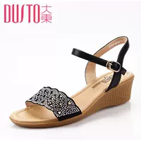 DUSTO / / 2018 hè mới giản dị khóa thời trang giày dép nữ DW18X3491A dép quai hậu nữ đi học