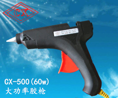 Innovative CX -500 High power hot melt adhesive gun adhesive tape 11MM 60W sol gun glue stick hot melt adhesive gun