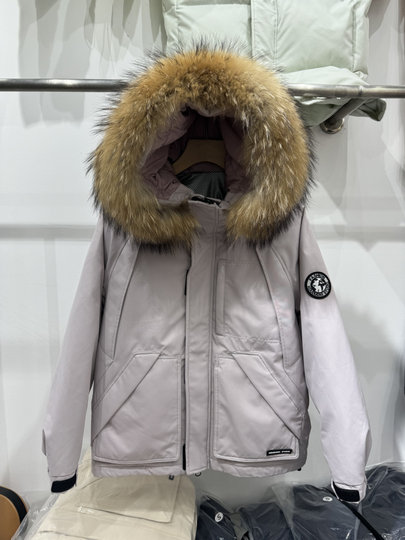 2025 New Style Workwear down Jacket for Women with Large Fur Collar, Thickened with 90% Down, Warm Parka, Loose Fit, Plus Size Coat