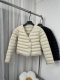 High-Quality 90% White Duck down Lightweight V-Neck down Jacket Inner Layer, Warm and Slim-Fitting Ultra-Short down Coat, Versatile