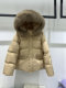 2025 Winter New Style Real Fox Fur Collar down Jacket for Women, Short Hooded Thickened 90% White Duck down Warm Coat