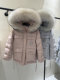 2025 Winter New Style Real Fur Collar Workwear Parka down Jacket for Women, Mid-Length, Loose Fit, Warm, Thickened Coat for Northeast