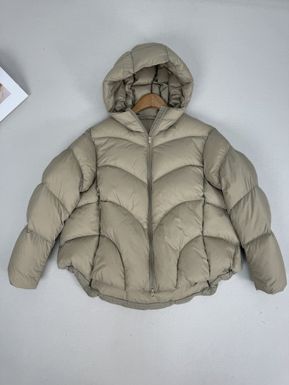 Mall Same Style Puff down Jacket for Women, Short Hooded Thickened Puffer Coat, 2025 Winter Cold-Proof Warm Outerwear, Trendy