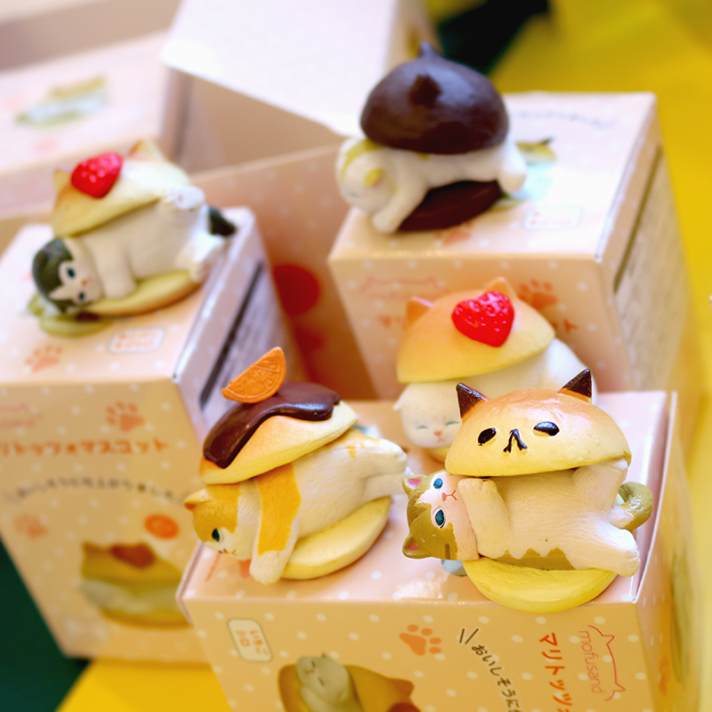 Kitan Cat Fushan Di Sheng Milk Sandwich Bread Gacha Burger Cat Blind Box Model Birthday Gift Kitan Cat Fushan Di Sheng Milk Sandwich Bread Gacha Burger Cat Blind Box Model Birthday Gift