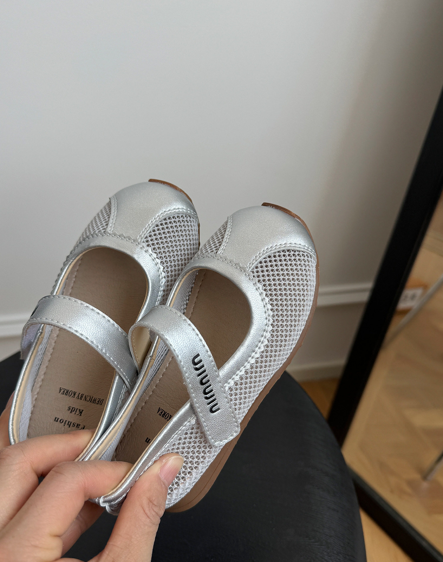Children's Sandals 2026 Summer New Style Girls' Shoes Mary Jane Single Shoes Birkenstock Princess Single Mesh Shoes Thin Mesh Style — 19
