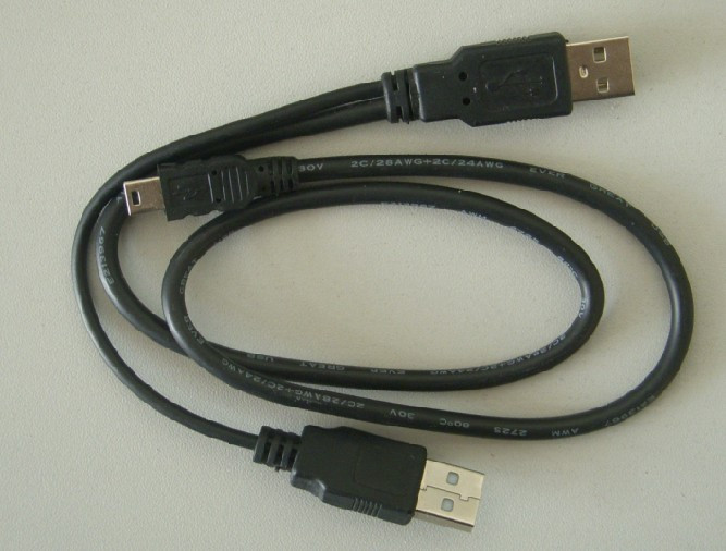 Discharge as Commercial Type 2 5 inch Hard disk USB data line 3 Head standard MINI USB-Taobao