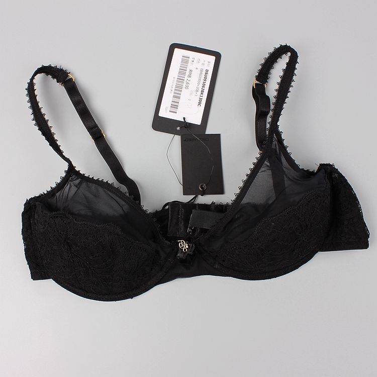 Dsquared2 091062 New Women's Bra Thin Cup Silk 80B