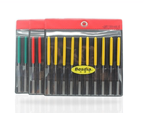 Besdia Taiwan a product diamond file PTF-100 diamond file set emery small flat slope